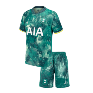 Tottenham Hotspur Third Away Kids Soccer Jerseys Kit 2024/25