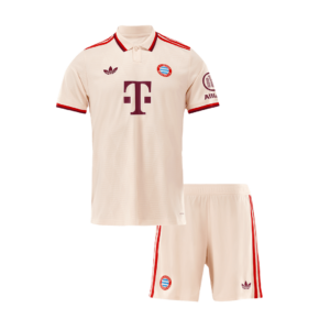 Bayern Munich Third Away Kids Soccer Jerseys Kit 2024/25 - UCL