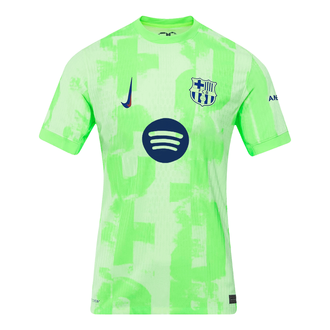 Barcelona Third Away Authentic Soccer Jersey 2024/25 -(Spotify Logo Without Text)