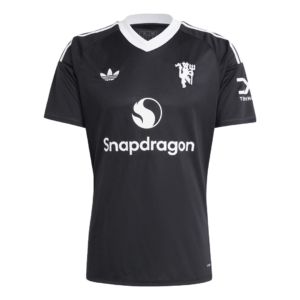 Manchester United Third Away Goalkeeper Soccer Jersey 2024/25 Black