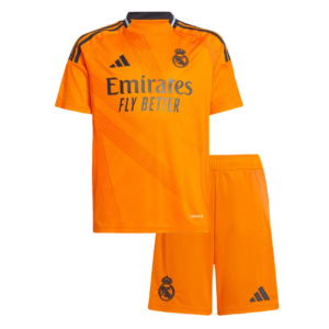 Real Madrid Away Kids Soccer Jerseys Kit 2024/25