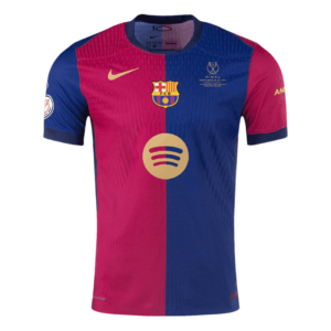 Barcelona Home Authentic Soccer Jersey 2024/25 - Copa del Rey Final