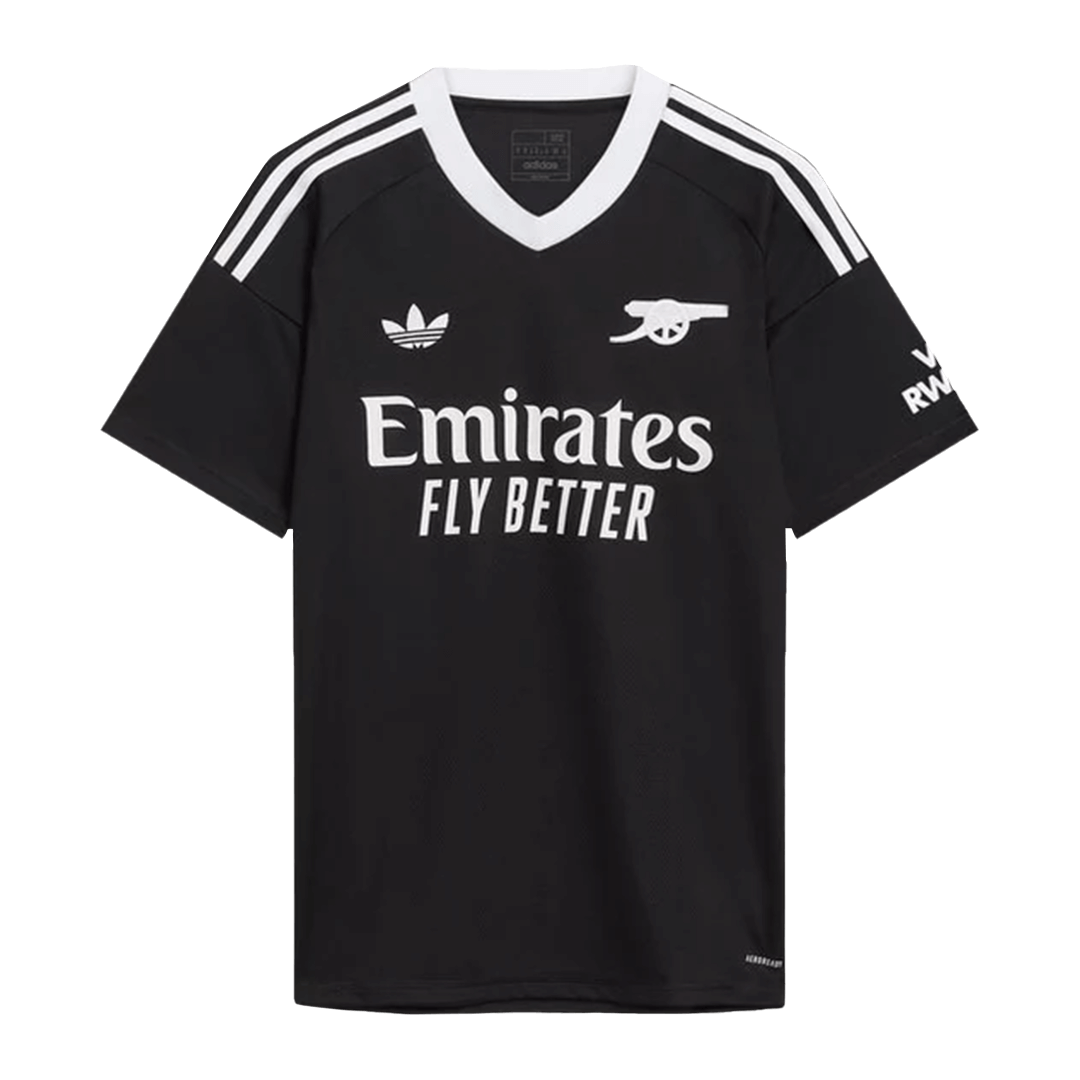 Arsenal Third Away Goalkeeper Soccer Jersey 2024/25 Black