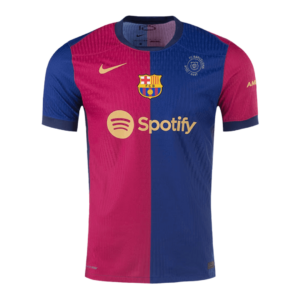 Barcelona Home Authentic Soccer Jersey 2024/25 - 125th Anniversary