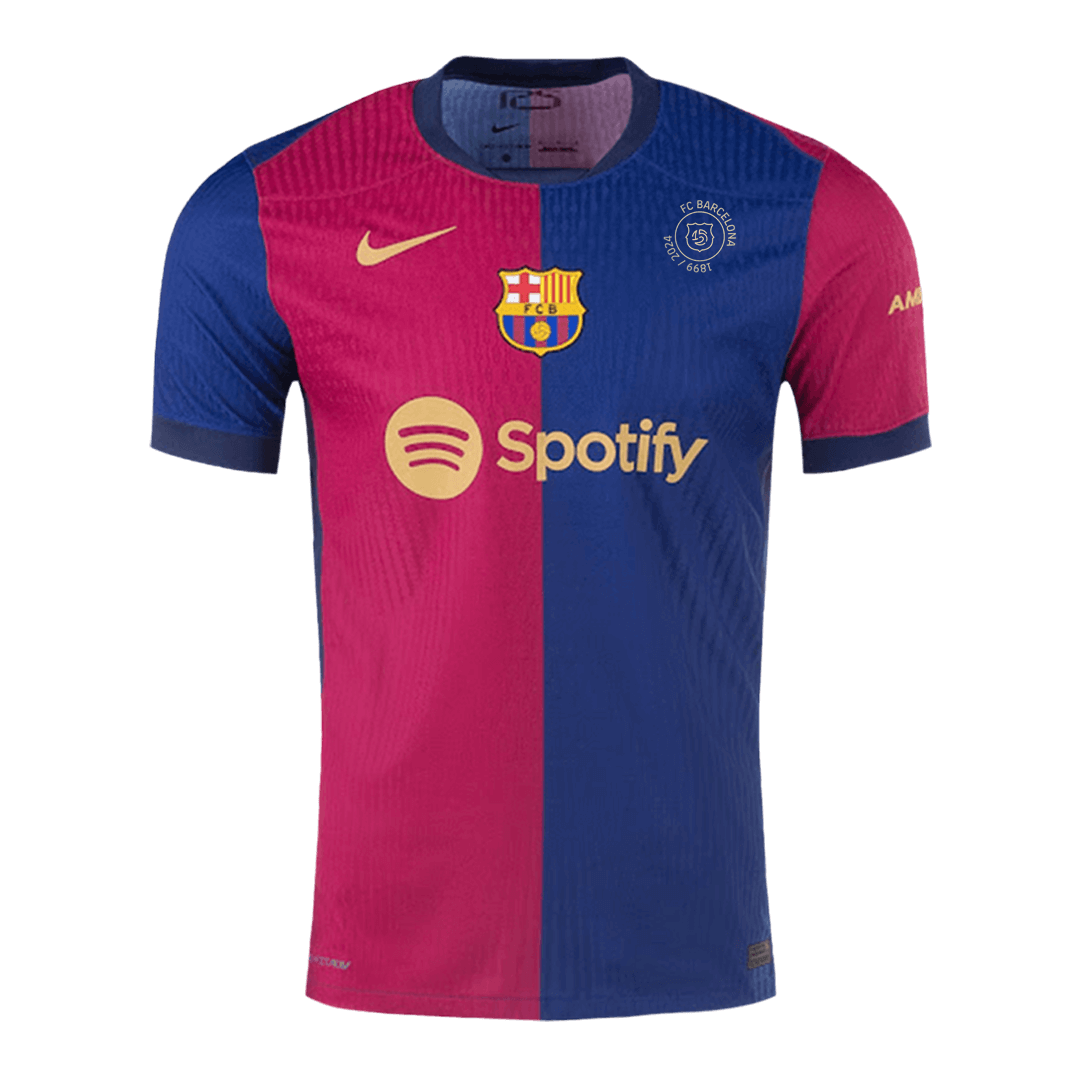 Barcelona Home Authentic Soccer Jersey 2024/25 - 125th Anniversary