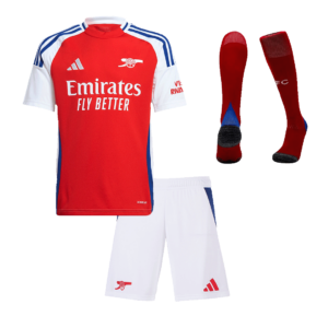 Arsenal Home Kids Soccer Jerseys Full Kit 2024/25